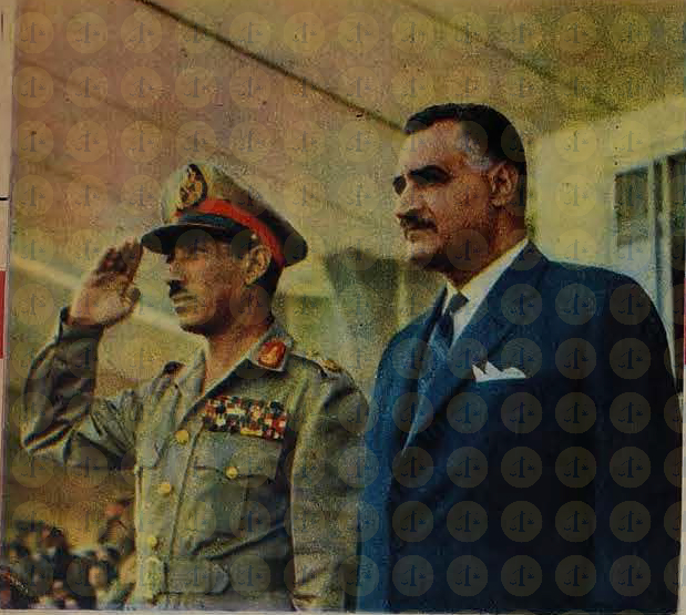 جمال عبدالناصر وعبدالحكيم عامر
