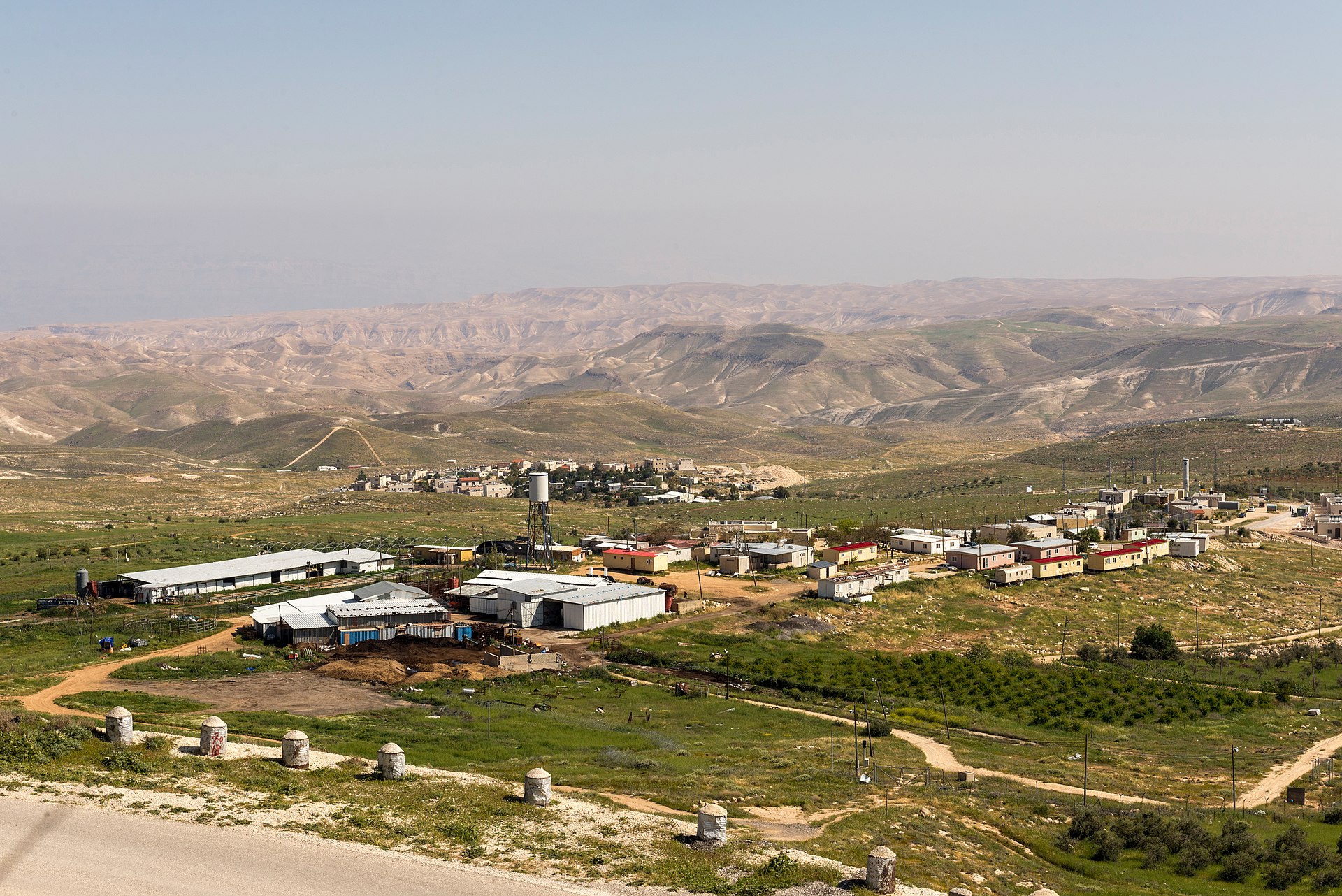 مستوطنة إسرائيلية في الضفة الغربية قرب زعاترة