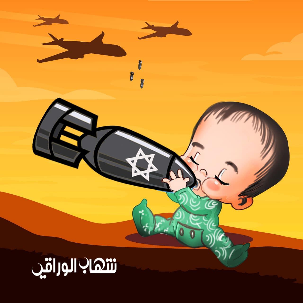كاريكاتير شهاب الوراقي لصوت الأزهر، عدد 26 أكتوبر 2023م، ص7