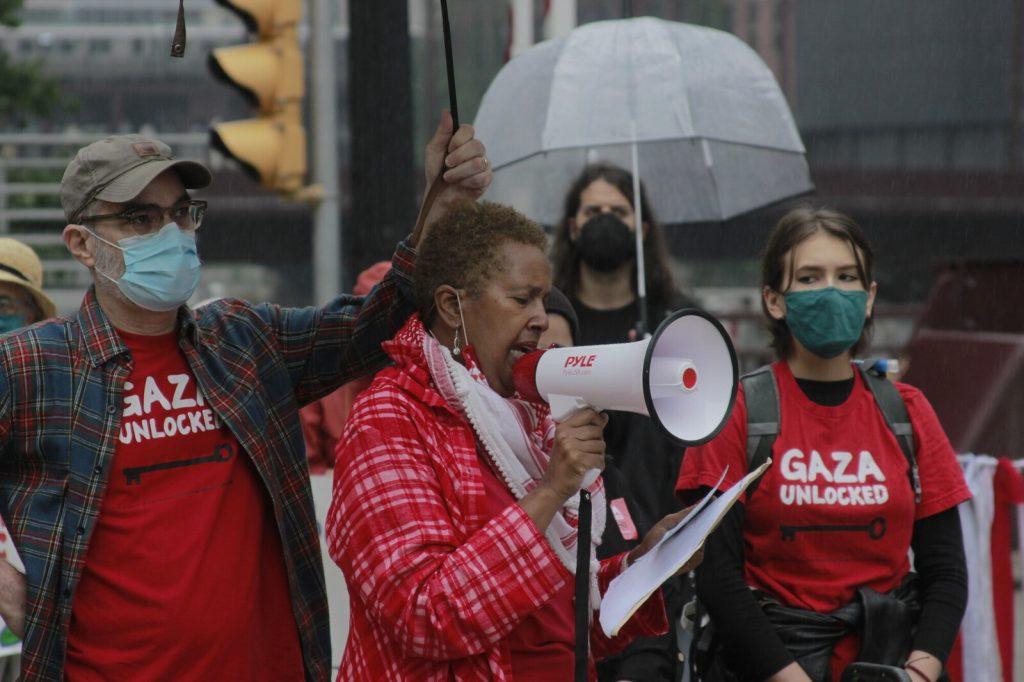 مظاهرات في ولاية شيكاغو تضامنًا مع فلسطين