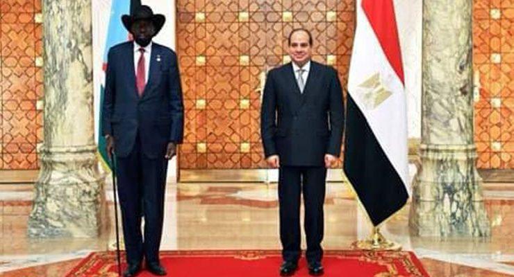 القمة المصرية الجنوب سودانية