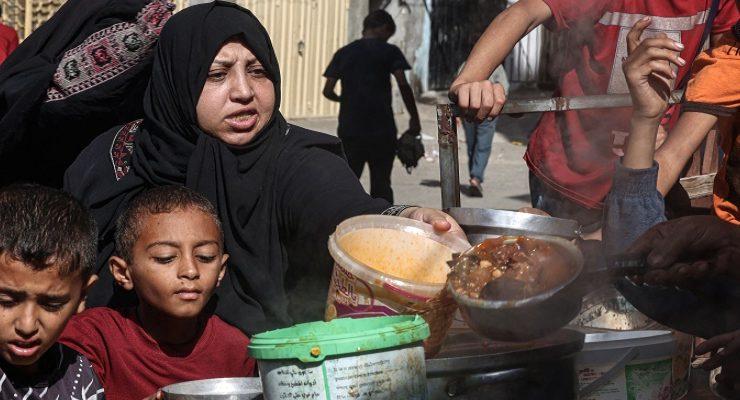 غزة تعاني الجوع