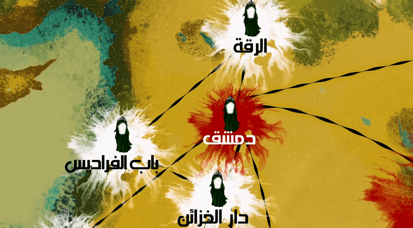 الأماكن الموجودة في بلاد الشام وتتنافس على رأس الحسين