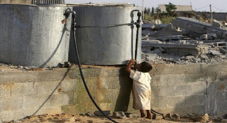 أزمة المياه في فلسطين