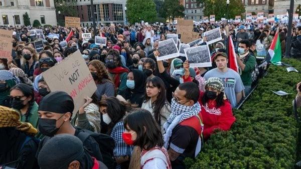 مظاهرات الطلاب في أمريكا 